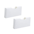  STOBAZA 2pcs Box Storage Bag Storage Box Plastic Organizer Box Plastic Bags For Food Plastic Garbage Bags Dog Poop Bag Holder Plastic Bag Holder Wall Poop Bags For Dogs Kitchen Supply