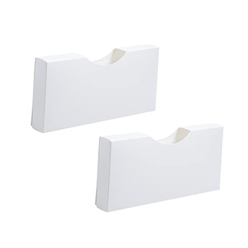  STOBAZA 2pcs Box Storage Bag Storage Box Plastic Organizer Box Plastic Bags For Food Plastic Garbage Bags Dog Poop Bag Holder Plastic Bag Holder Wall Poop Bags For Dogs Kitchen Supply