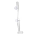  NOGRAX 1 Set Fish Tank Feeding Tube Clear Glass Clear Tray Auto Feeder Fish Feeder Tube Water Food Dish Acrylic Shrimp Feeding Tube Fish Feeding Supply Feeding Tube With Sucker Automatic Feeder (Colo