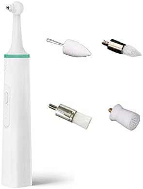  Yuland Electric Tooth Cleaning Kit, 3 Adjustable Modes And 4 Replacement Brushes Rechargeable Teeth Whitening Cleaner For People And Pet Dog (Pink)