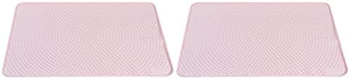  ULTECHNOVO Litter Mat Pet Tier Tray Pieces Cat Mat- Mat Food Placemat Foldable Cat Litter Pad Silicone 2 Tier Tray 2 Tier Tray 2 Tier Tray 2 Tier Tray Food Trays Food Trays Dog Food Tray