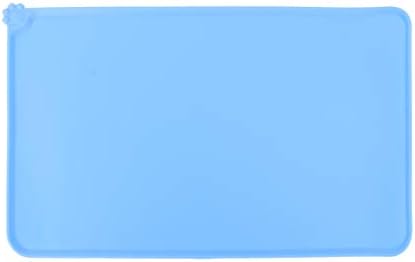  TEHAUX Cat Litter Box- 1Pc Food Feeding Mat Silicone Anti- Spill Placemat Anti- Slip Pad Car Mat For Pet