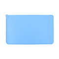  TEHAUX Cat Litter Box- 1Pc Food Feeding Mat Silicone Anti- Spill Placemat Anti- Slip Pad Car Mat For Pet