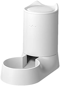  AYENCI Cat Automatic Water, Dog Cat Feeder Pet Bowl Automatic Pet Water Dispenser Drinking Fountain Bottle Plastic Dog Feeding Drinker Water Bowl (Color : Feeder)