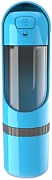  AACARB Cat Water Dispenser, Summer Portable Pet Dog Water Bottle 300ml Drinking Bowl For Large Dogs Water Dispenser With Drinking Feeder Outdoor Bottle (Color : Red)
