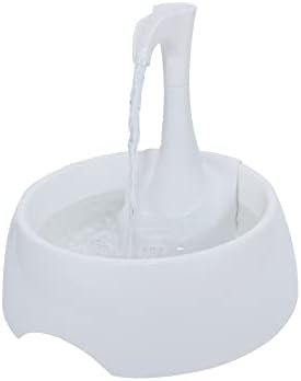  AMICUS - Aqua First USB Water Fountain For Pets - Cats And Dogs Fountains, Automatic Pet Drinking Fountain, Water Dispenser For Dogs And Cats - Ergonomic Design, Portable, Bivolt - White