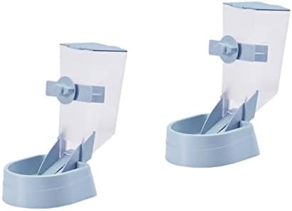  Parrot Food Cat Food Dispenser Automatic Feeder Dog Automatic Feeder Dog Food Plastic Sky-Blue Hanging Bowl Parakeet Food Cockatiel Food