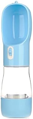  AACARB Cat Water Dispenser, Pet Pet Dog Water Bottle Feeder Bowl Portable Water Bottle Pet Food Outdoor Travel Drinking Dog Bowls Water Bowl For Dogs (Size : Grey1)