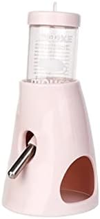  AYENCI Cat Automatic Water, Hamster Accessories Drinker Water Bottle Dispenser Feeder Hanging For Pet Dog Bear Golden Rabbit Drinking Head Pipe Source (Size : Pink)