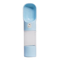  AACARB Cat Water Dispenser, Pet Water Bottle Feeder Portable Bowl Water Bottle Pet Food Bottle Outdoor Travel Dog Drink Bowls Water Dispenser Bowl For Dog (Size : Blue)