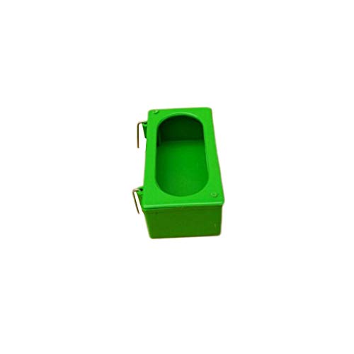  Bird Feeder Bown, Plastic Hanging Food Water Feeding Dish Bowl For Small Animals Like Dog Cat Bird Rabbit Chickens CHAOCHAO (Size : M)