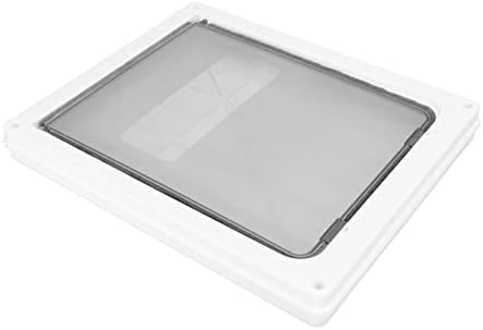  Pet Clamshell Door, Screw Fixing Cat Door Guard For Dogs Food Controlled Access For Cat Holes White S