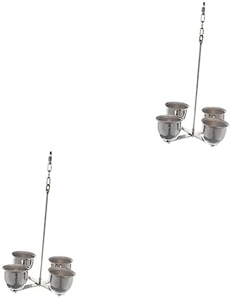  POPETPOP Parrot Food Parrot Food Pet Feeder Parrot Food Cups Stainless Steel Cups For Feeding Pet Pet Dog Squirrel Cat Food Bowl Silver Water Feeding Cups Cockatiel Food
