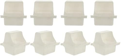  NOGRAX 12pcs Plastic Parrot Tray Feeder Canary Cockatiel Dispenser Cockatoo For Balcony Water Small Bide Macaw Household Bowl Practical Parakeet Lovebird Grey Outdoor Chinchilla Cups Feeder (Color :
