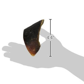  Pawstruck Cow Hooves For Dog Pet Food- Peanut Butter Filled, Made In The USA Bulk Dog Dental Treats & Dog Chews Beef Hoof, American Made (5 Peanut Butter Filled Hooves), 1.3 Pounds