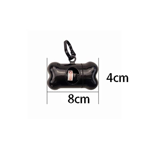  ALIKKA Lid Organizer For Plastic Lids Pet Waste Bag Dispenser Dog Poop Picking Bag Garbage Distribution Cleaning Supply Cute Bone-Shaped Pet Trash Box Toilet Picker