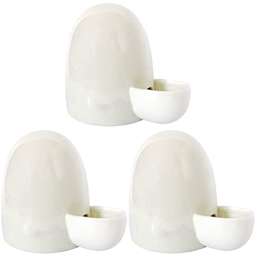  Balacoo Water Bottle Water Bottle 3pcs Bowl Animal Dog Ferret Hamster Supplies Hegdehog Pet For Dispenser Cat Small Food Parrot Feeder Guinea-pig Bird Water Mini Water Dispenser Water Dispenser