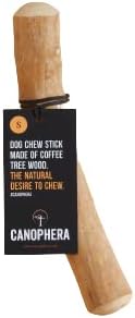  Canophera Coffee Wood Dog Chew Sticks For Regular Chewers - Size Small
