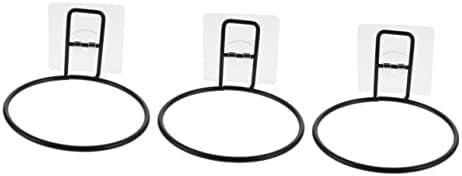  Bowl Holder Bird Accessories Wall Mounted Clothing Rack Wall Mounted Planters Food Feeding Dish Stand Wall Mounted Pot Ring Hanging Pet Feeder Holder Pet Accessory Pet Supply 4pcs