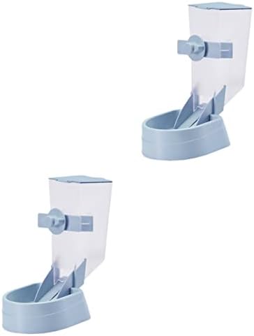  Hamster Accessories Cat Food Dispenser Cat Food Dispenser 2pcs Automatic Feeder Dog Automatic Feeder Pet Plastic Sky-Blue Food Bowl Hamster Food Hamster Food