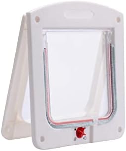  For Freedom Pet Designed White Cat Accesses Dog Large Medium Wall To Small And Convenience Doors Easy And Independence Doors Install Pet Supplies Pet Supplies For Cats Kitty Litter (Coffee, One Size)