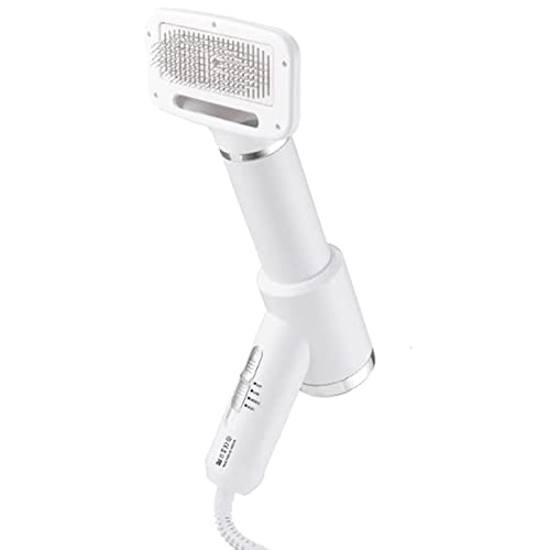  Upgrade 2 In 1 Pet Hair Brush Dog Hair Brush Pet Hair Brush Adjustable 3 Airflow Heating Settings Two Airflow Modes 78.74 Pet Supplies Organizer Wall (white, One Size)