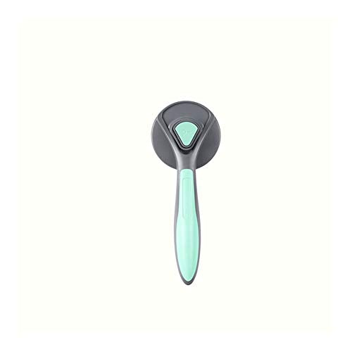  YangYan Pet Cat Stainless Stell Hair Remover Cat BrushCombs Dog Grooming Brush Quality Slicker Brush For Cats Pet Groomer Supplies (Color : Gray)