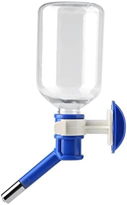  AACARB Cat Water Dispenser, Portable Pet Dog Water Bottle For Small Dogs Puppy Cat Hanging Drinking Water Bottle Head Fountain Water Dispenser Pet Feeder (Size : 300ml Pink)