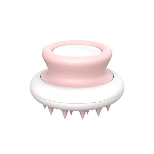  McLovin’s Multifunctional Pet Hair Brush | Soothing Cat Massager Brush | Gentle Dog Grooming Comb | Pet Shampoo Brush With Sharp Soft Silicone Bristles | Easy Mat Remover For Short/Long Hair (Pink)