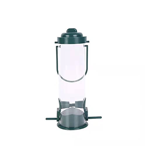  HYVET Automatic Feeders， Pet Bird Feeder Pet Food Dispenser Outdoor Hanging Multiple Holes Bird Feeder Flying Animal Automatic Foot Feeding Tool
