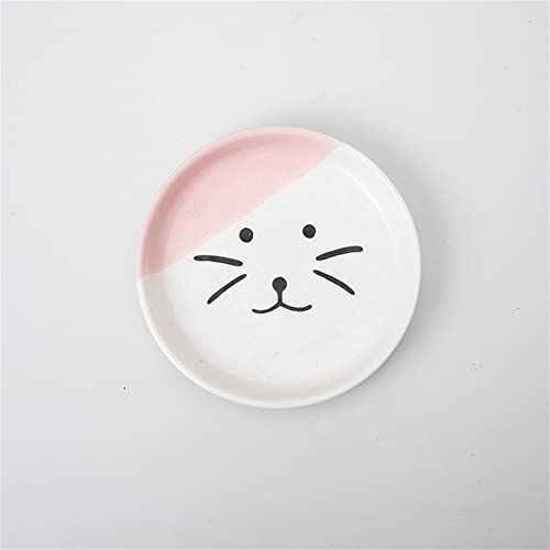 Shiningirl Raised Cat Food Bowls Ceramic Cat Bowl With Metal Stand Elevated Cat Feeding Bowl Cat Dish With Non-Slip Mat Pet Food Bowl For Cats And Small Dogs