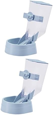  Hamster Accessories Dog Food Dispenser Cat Food Dispenser Automatic Feeder Dog Automatic Feeder Plastic The Cat Sky-Blue Cat Bowl Parakeet Food Automatic Parrot Feeder