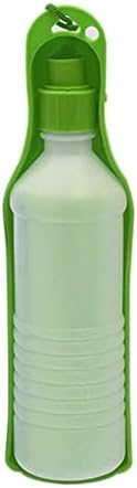  AACARB Cat Water Dispenser, Pet Dog Water Bottle 250ml Foldable Portable Drinking Bottle Travelling Outdoor Drinking Feeder Bowl 1 PC (Color : Blue)