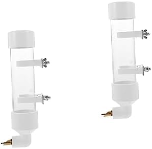  Mipcase 1pc Parrot Drinking Fountain Pet Stuff Outdoor Cage Squirrel Food Automatic Water Drinker Bird Water Bowl Automatic Pigeon Drinkers Automatic Bird Waterer Pet Birds Water Container