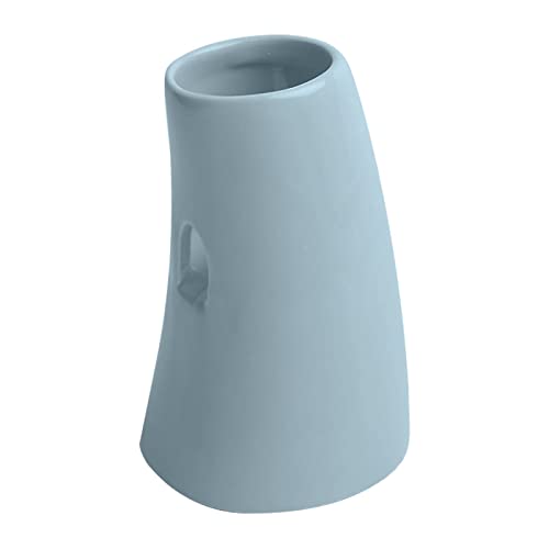  AYENCI Cat Automatic Water, Drinking Holder Hamster Feeder Pet Supplies Water Bottle Base Safe Durable Vertical Ceramics Ceramic Useful Drinker (Color : Blue)
