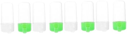  Mipcase 8 Pcs Bird Feeder Bunny Food Rabbit Water Dispenser Bird Cage Feeder Parrot Food Dispenser Dog Water Dispenser For Cage Small Animal Waterer Plastic Feeding Box Parrot Feeding Tool