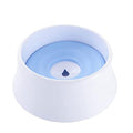  AYENCI Cat Automatic Water, Pet Cat Dog Water Bowl Floating Bowl Slow Water Feeder Drink Dispenser Anti-Overflow Pet Fountain 1200ml Splash-Free Water Bowl (Color : Blue)