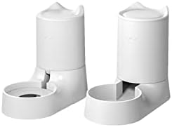  AYENCI Cat Automatic Water, Dog Cat Feeder Pet Bowl Automatic Water Dispenser For Pets Drinking Plastic Bottle Dog Feeding Drinking Water Bowl (Size : Feeder)