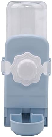  AACARB Cat Water Dispenser, Plastic Hamster Drinking Water Bottle Dispenser Feeder Hanging Pet Dog Guinea Pig Squirrel Rabbit Drinking Water Dispenser (Size : White)