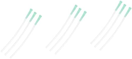  9 Pcs Hose Feeder Bird Syringe Feeder Birds Feeding Tube Bird Feeding Syringe Birds Feeding Fittings Plastic Birds Feeding Hose Birds Feeding Hose Accessory Pearlescent Makeup