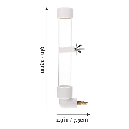  NOGRAX Rabbit Water Dispenser Parakeet Feeder 1 Set Of Bird Cage Hanging Water Feeder Bird Water Dispenser For Cage Auto Feeder Quail Feeder Feeder