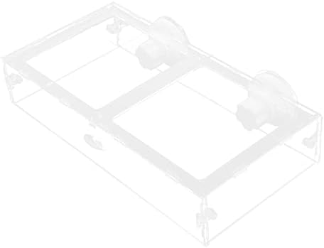  NOGRAX 1pc Fish Tank Feeding Ring Accessory Tray Reptiles Feeder Bowl Suction Cup Fish Feeder Transparent Shrimp Feeder Acrylic Freshwater Feeder