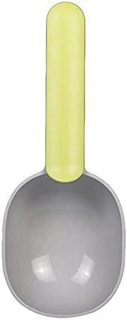  FUUIE Bowls For Food And Water Pet Feeding Shovel Cat Food Shovel Large Capacity Thickening Cat And Dog Spoon Plastic Shovel Pet Feeder (Color : Gray)
