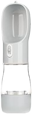  AACARB Cat Water Dispenser, Pet Pet Dog Water Bottle Feeder Bowl Portable Water Bottle Pet Food Outdoor Travel Drinking Dog Bowls Water Bowl For Dogs (Size : Grey1)