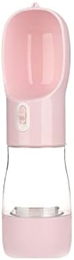  AACARB Cat Water Dispenser, Pet Pet Dog Water Bottle Feeder Bowl Portable Water Bottle Pet Food Outdoor Travel Drinking Dog Bowls Water Bowl For Dogs (Size : Grey1)