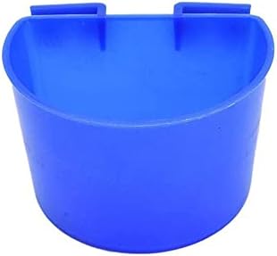  AMZSYLV 6 Pack Feeder Waterer Chicken 21 Oz Food Water Cage Cups Puppy Cat Rabbit Hanging Feeding Dish Coop Bowl Watering Container Treats Drinker For Pigeon Bird Bath Basin Hamster Bed
