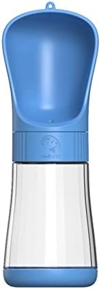  AYENCI Cat Automatic Water, Portable Pet Dog Water Bottle For Small Large Dogs Travel Puppy Cat Drinking Bowl Outdoor Pet Food Water Dispenser (Size : White, Color : 320ml And 170g Food)
