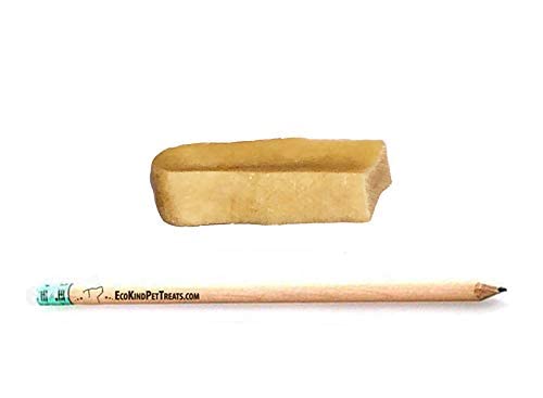  EcoKind Pet Treats Gold Yak Dog Chews | Grade A Quality, Healthy & Safe For Dogs, Odorless, Treat For Dogs, Keeps Dogs Busy & Enjoying, Indoors & Outdoor Use (Small (Pack Of 8))