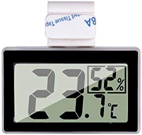  Reptile Thermometer Humidity And Temperature Sensor Gauges Reptile Digital Thermometer Digital Reptile Tank Thermometer Hygrometer With Hook Ideal For Reptile Tanks, Terrariums