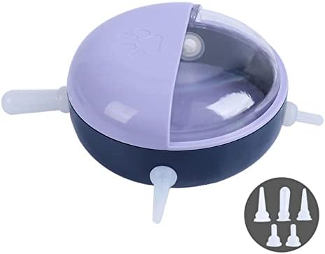  AYENCI Cat Automatic Water, Feeder Pet Dog Bottle Kittens Puppies Device With Silicone (Color : Purple)